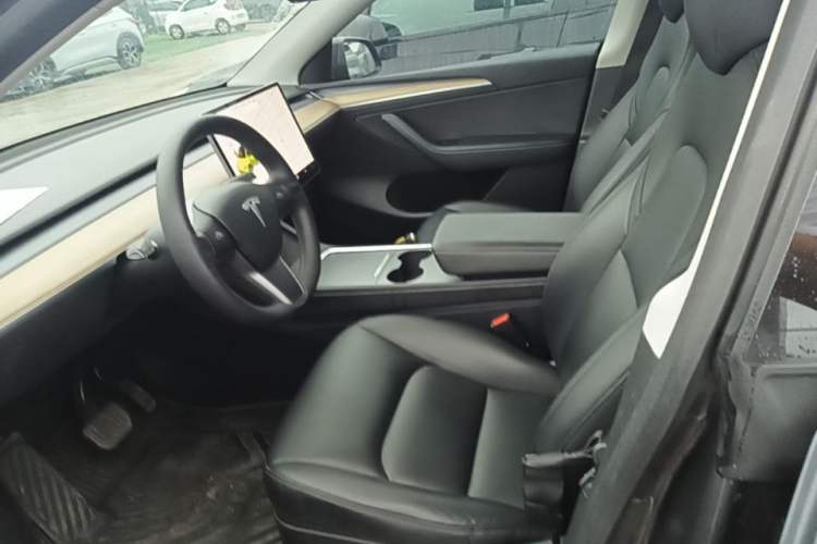 Used Tesla Model Y 2021 Long-Range All-Wheel-Drive Version 3D7 Left Front Seat