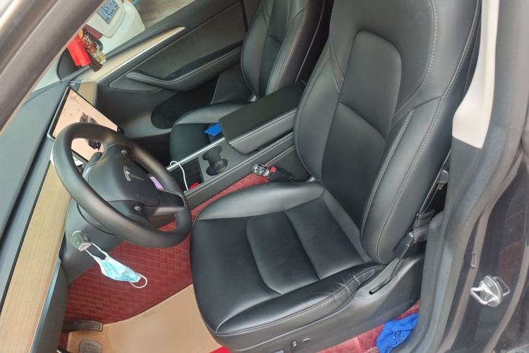 Used Tesla Model Y 2021 Revised Version 2 Long-Range All-Wheel-Drive Edition Left Front Seat