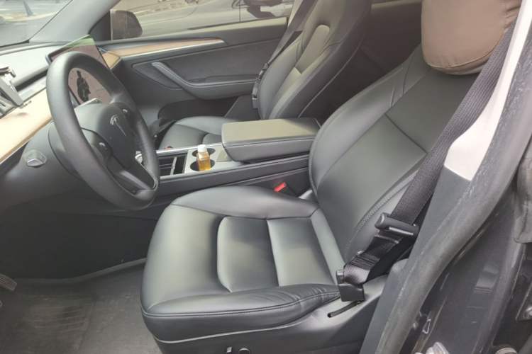 Used Tesla Model Y 2021 Long-Range All-Wheel-Drive Version Left Front Seat