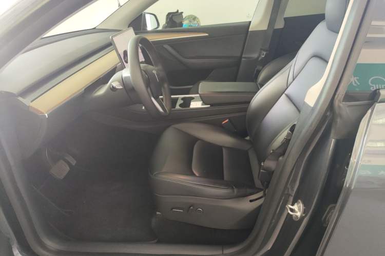 Used Tesla Model Y 2021 Standard Range Rear-Wheel Drive Version Left Front Seat
