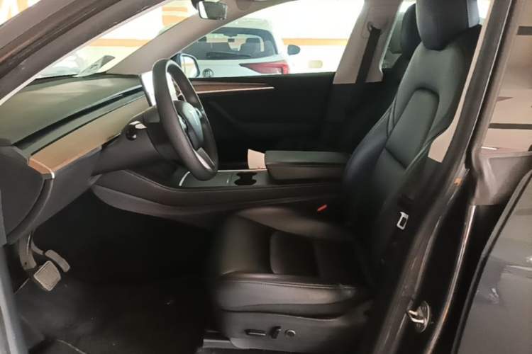 Used Tesla Model Y 2021 Long-Range All-Wheel-Drive Version Left Front Seat