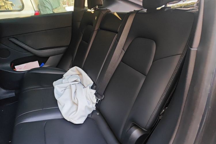 Used Tesla Model Y 2021 Standard Range Rear-Wheel Drive Version Left Rear Seat