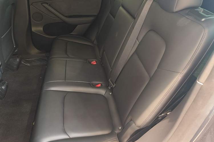 Used Tesla Model Y 2021 Long-Range All-Wheel-Drive Version 3D7 Left Rear Seat