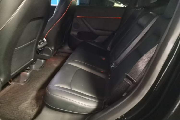 Used Tesla Model Y 2021 Standard Range Rear-Wheel Drive Version Left Rear Seat