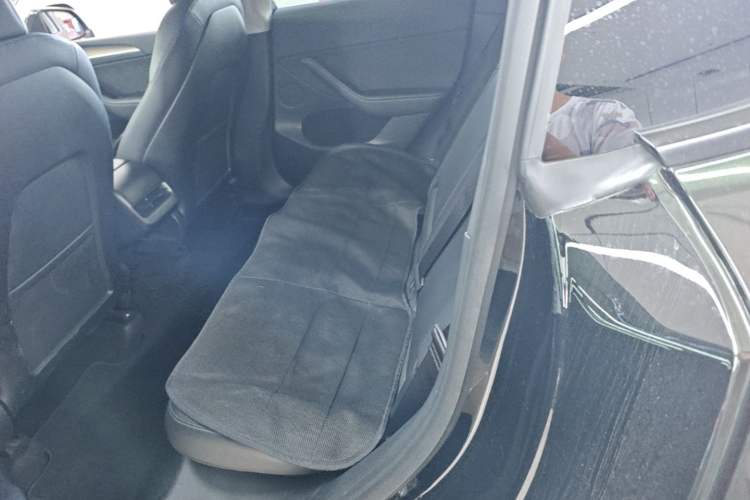 Used Tesla Model Y 2021 Standard Range Rear-Wheel Drive Version Left Rear Seat