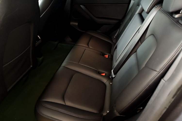 Used Tesla Model Y 2021 Long-Range All-Wheel-Drive Version Left Rear Seat