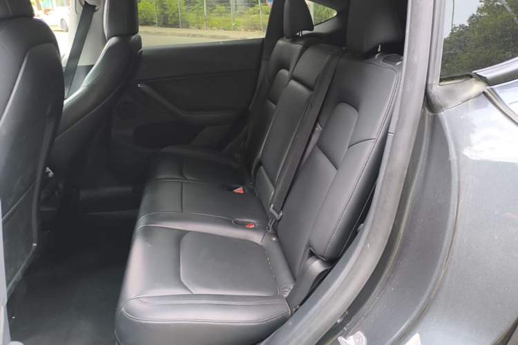 Used Tesla Model Y 2021 Long-Range All-Wheel-Drive Version Left Rear Seat