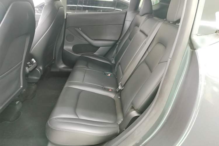 Used Tesla Model Y 2021 Long-Range All-Wheel-Drive Version Left Rear Seat