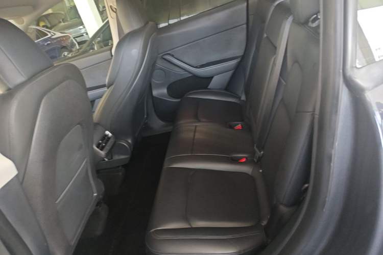 Used Tesla Model Y 2021 Long-Range All-Wheel-Drive Version Left Rear Seat