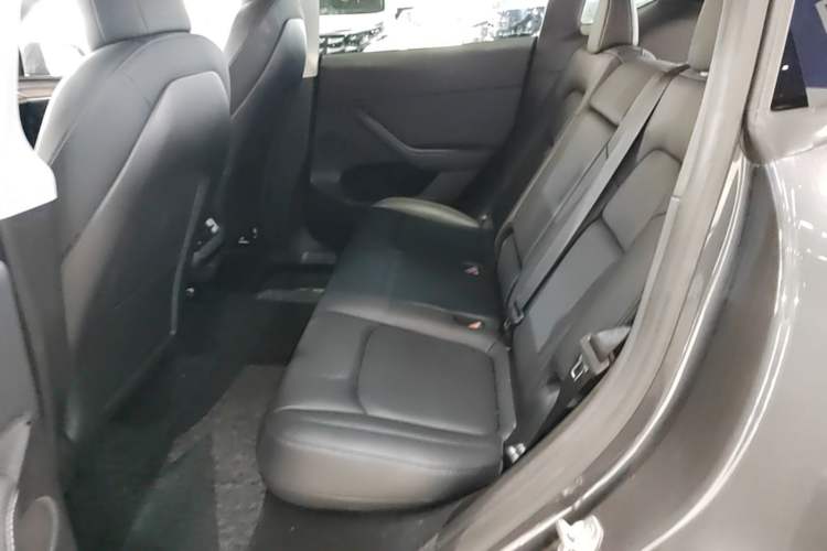 Used Tesla Model Y 2021 Long-Range All-Wheel-Drive Version Left Rear Seat