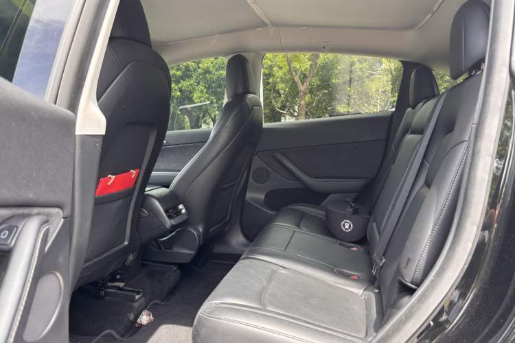 Used Tesla Model Y 2021 Standard Range Rear-Wheel Drive Version Left Rear Seat