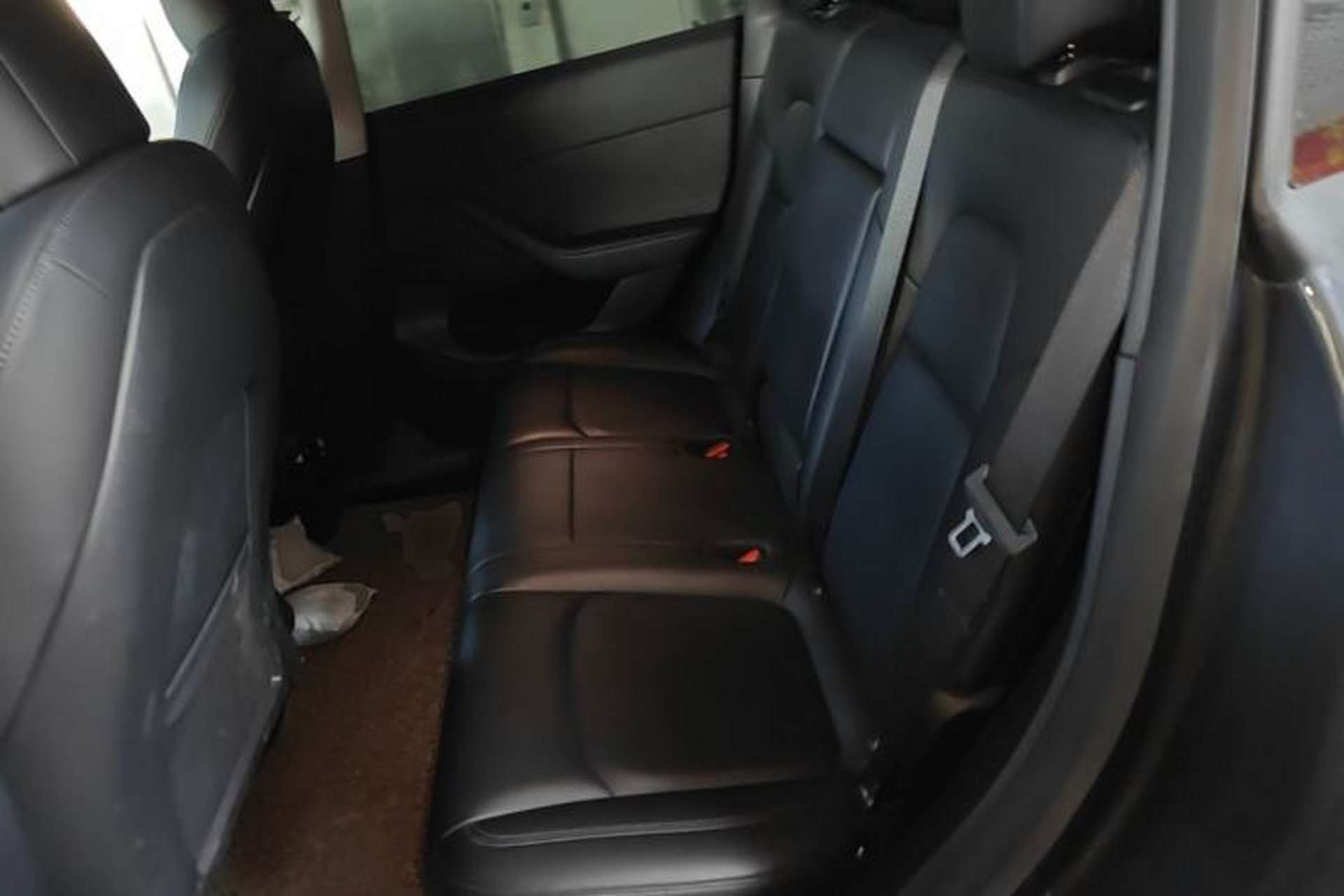 Used Tesla Model Y 2021 Long-Range All-Wheel-Drive Version 3D7 Left Rear Seat