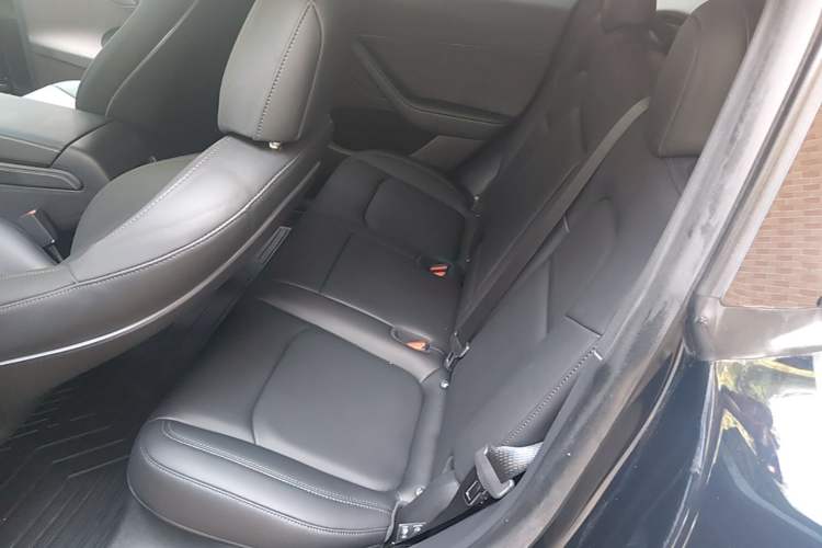Used Tesla Model Y 2021 Standard Range Rear-Wheel Drive Version Left Rear Seat