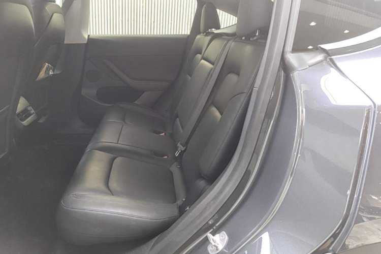 Used Tesla Model Y 2021 Long-Range All-Wheel-Drive Version Left Rear Seat