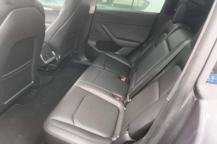 Used Tesla Model Y 2021 Long-Range All-Wheel-Drive Version Left Rear Seat