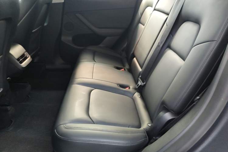 Used Tesla Model Y 2021 Long-Range All-Wheel-Drive Version Left Rear Seat