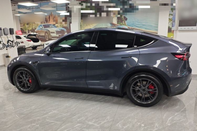 Used Tesla Model Y 2021 Standard Range Rear-Wheel Drive Version Left Side