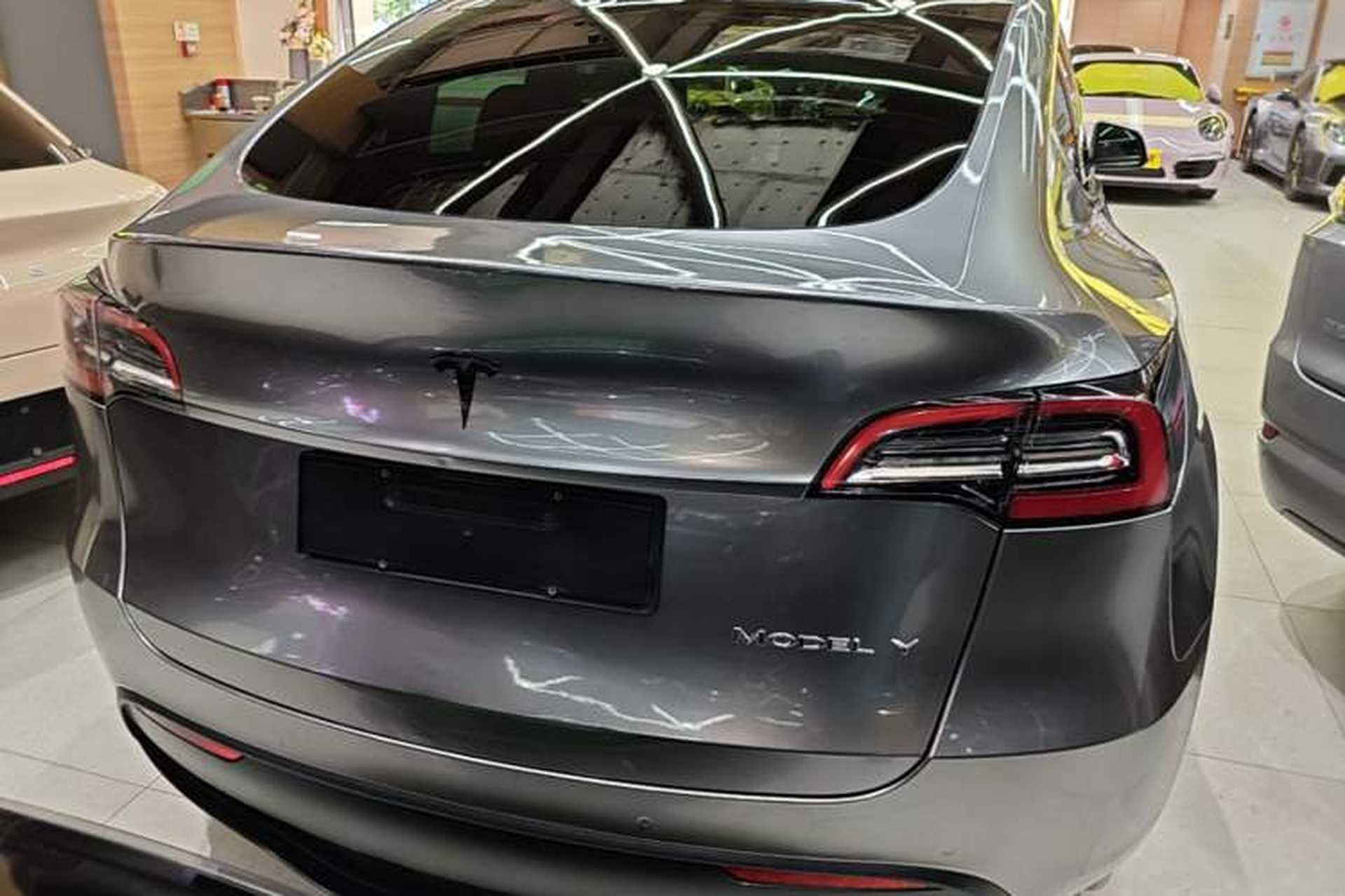 Used Tesla Model Y 2021 Long-Range All-Wheel-Drive Version Rear