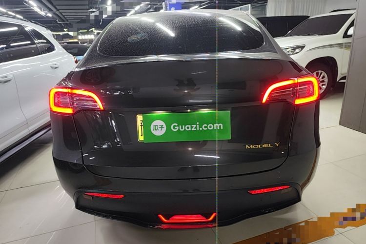Used Tesla Model Y 2021 Long-Range All-Wheel-Drive Version 3D7 Rear