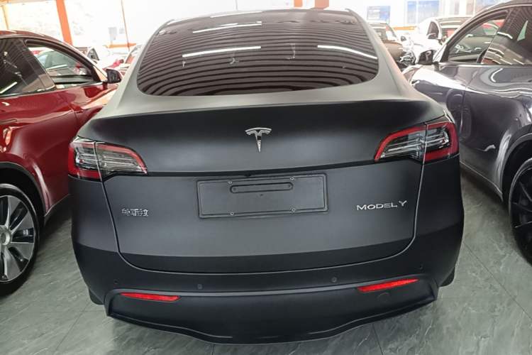 Used Tesla Model Y 2021 Long-Range All-Wheel-Drive Version 3D7 Rear