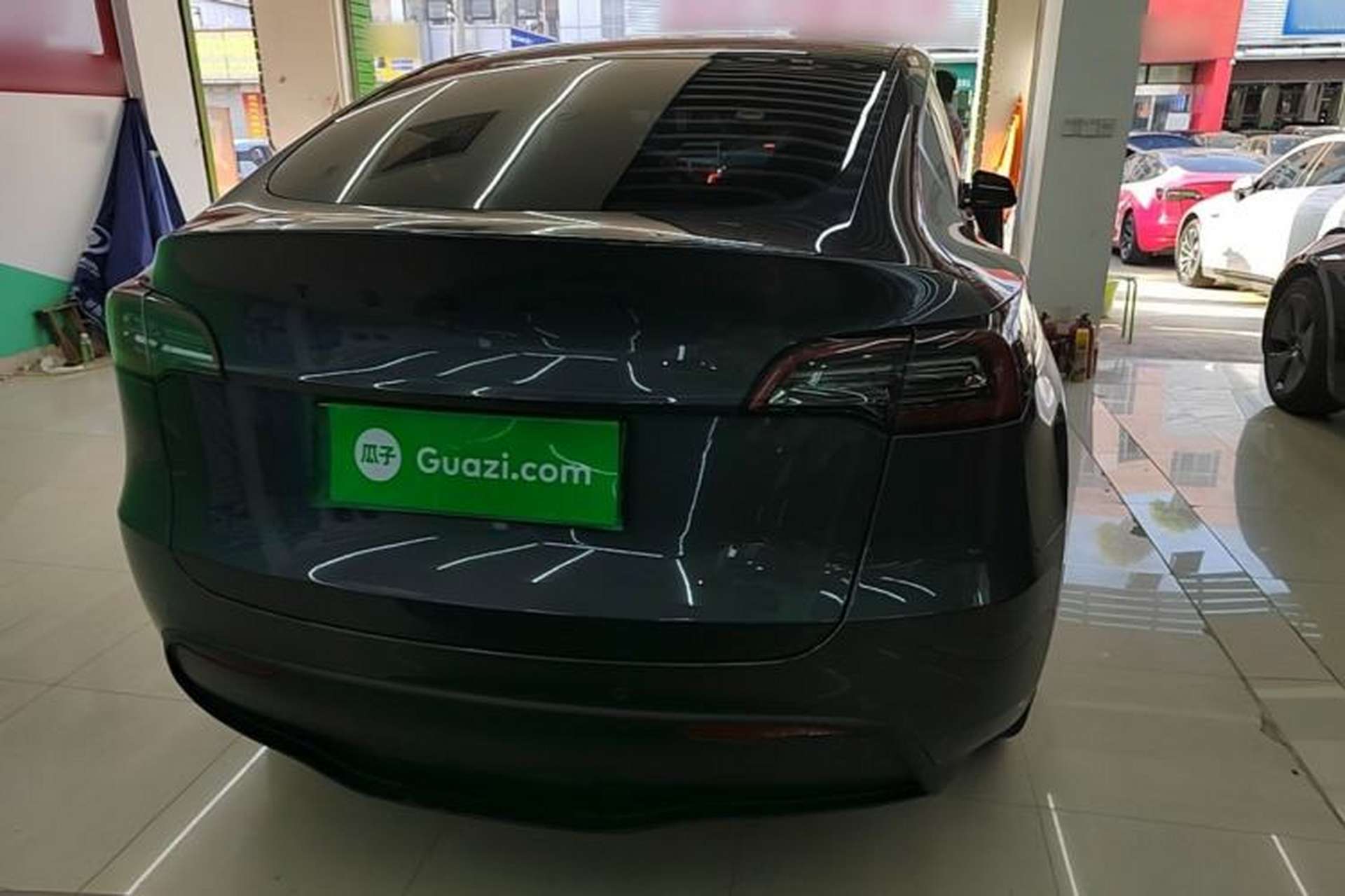 Used Tesla Model Y 2021 Long-Range All-Wheel-Drive Version Rear