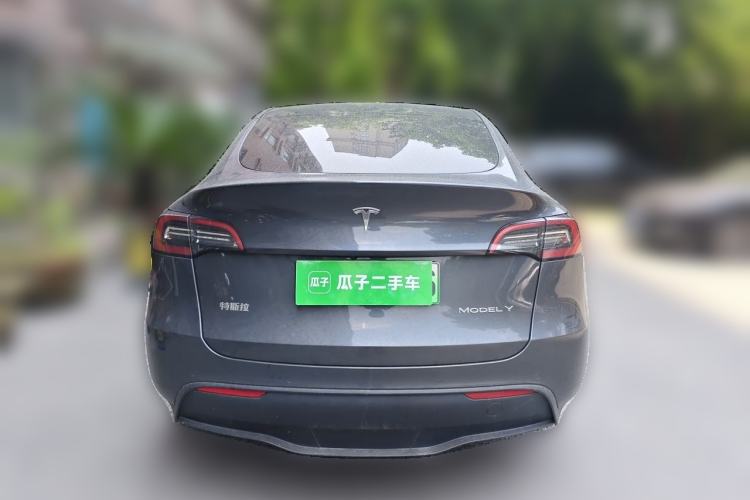Used Tesla Model Y 2021 Long-Range All-Wheel-Drive Version Rear