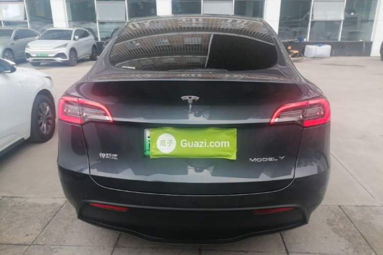 Used Tesla Model Y 2021 Long-Range All-Wheel-Drive Version Rear
