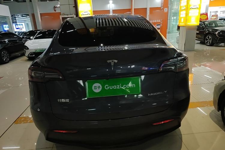 Used Tesla Model Y 2021 Long-Range All-Wheel-Drive Version Rear