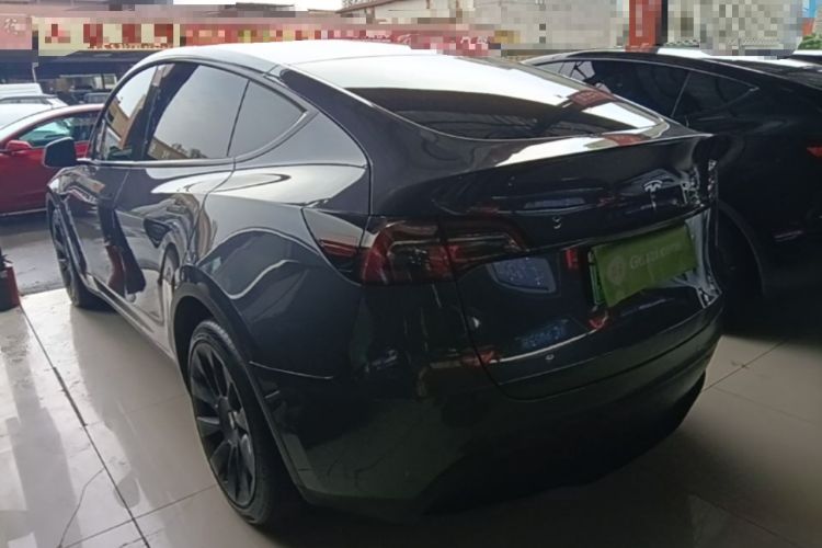 Used Tesla Model Y 2021 Long-Range All-Wheel-Drive Version Rear Left 45 Deg