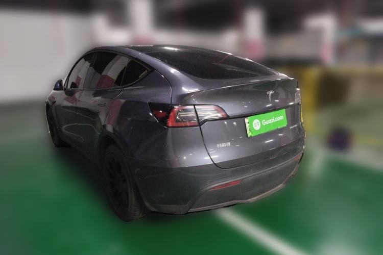 Used Tesla Model Y 2021 Long-Range All-Wheel-Drive Version 3D7 Rear Left 45 Deg