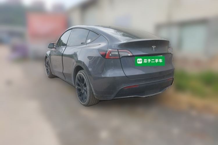 Used Tesla Model Y 2021 Revised Version Long-Range All-Wheel Drive Edition 3D5 Rear Left 45 Deg