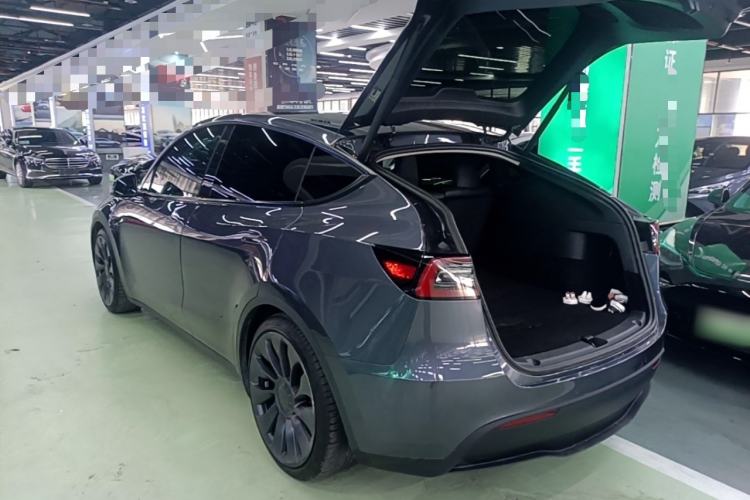 Used Tesla Model Y 2021 Performance High-Performance All-Wheel-Drive Version Rear Left 45 Deg