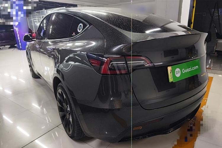 Used Tesla Model Y 2021 Long-Range All-Wheel-Drive Version 3D7 Rear Left 45 Deg