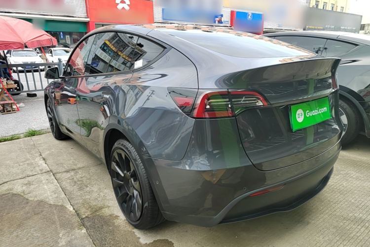 Used Tesla Model Y 2021 Long-Range All-Wheel-Drive Version Rear Left 45 Deg
