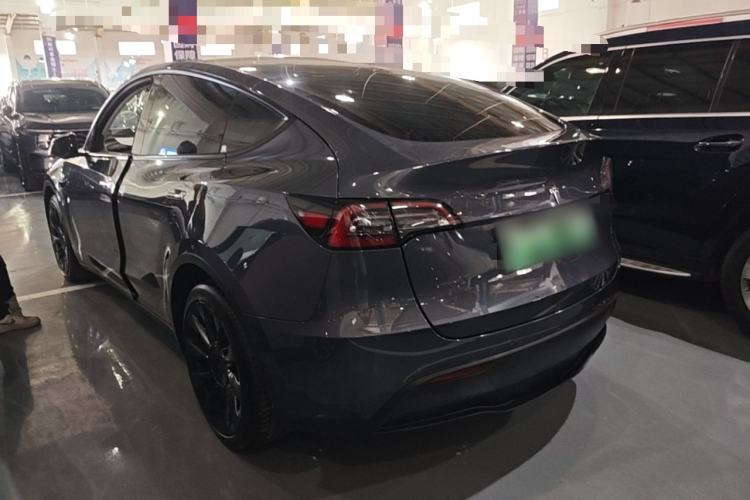 Used Tesla Model Y 2021 Long-Range All-Wheel-Drive Version Rear Left 45 Deg