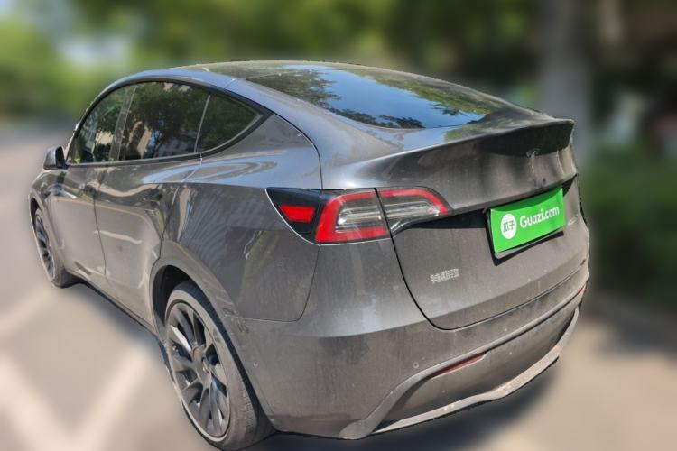 Used Tesla Model Y 2021 Long-Range All-Wheel-Drive Version Rear Left 45 Deg