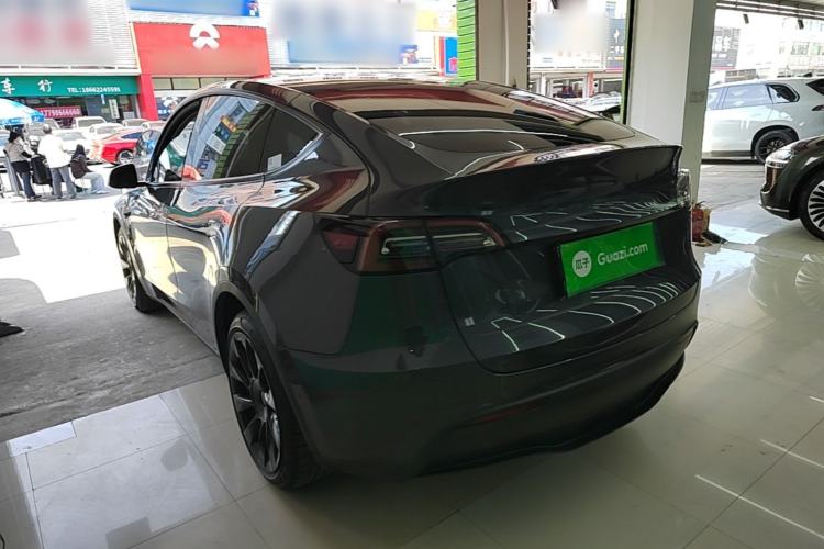 Used Tesla Model Y 2021 Long-Range All-Wheel-Drive Version Rear Left 45 Deg
