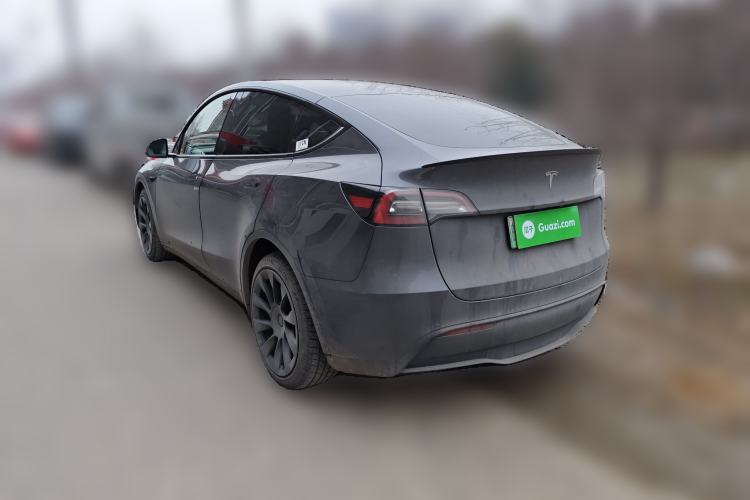 Used Tesla Model Y 2021 Long-Range All-Wheel-Drive Version 3D7 Rear Left 45 Deg