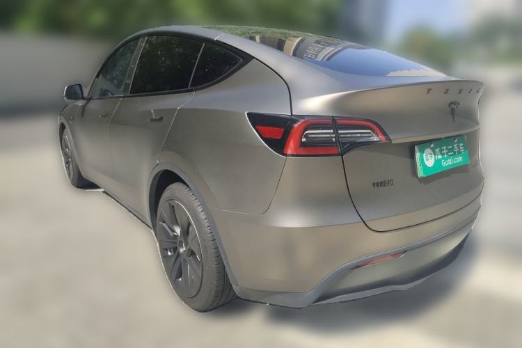 Used Tesla Model Y 2021 Long-Range All-Wheel-Drive Version Rear Left 45 Deg