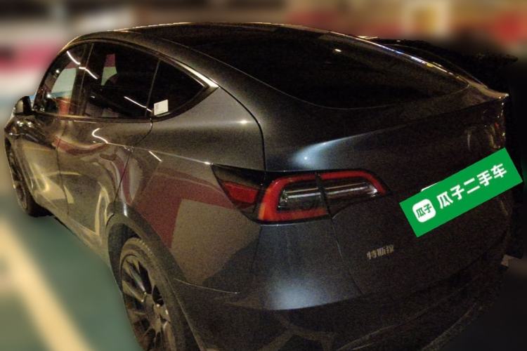 Used Tesla Model Y 2021 Revised Version Long-Range All-Wheel Drive Edition 3D5 Rear Left 45 Deg