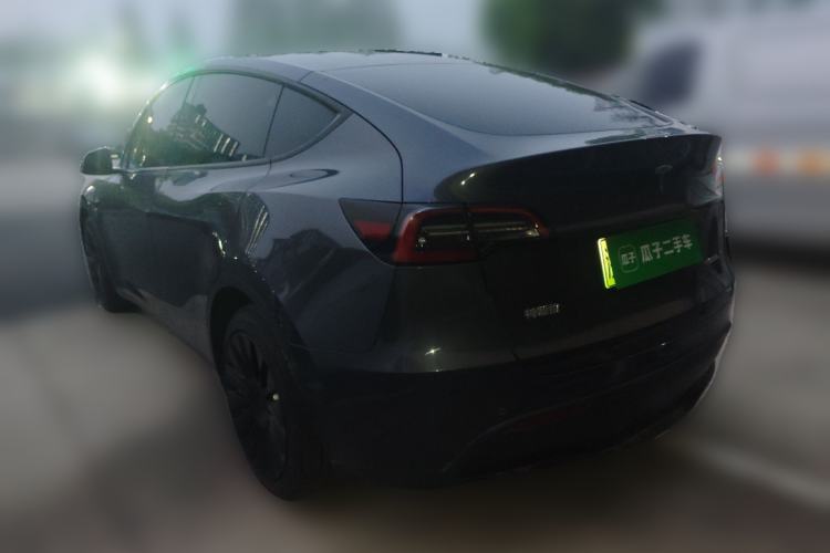 Used Tesla Model Y 2021 Standard Range Rear-Wheel Drive Version Rear Left 45 Deg