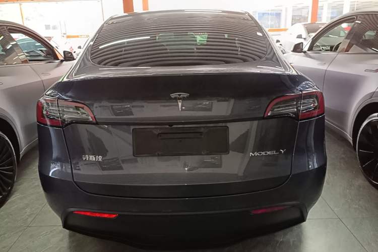 Used Tesla Model Y 2021 Long-Range All-Wheel-Drive Version Rear