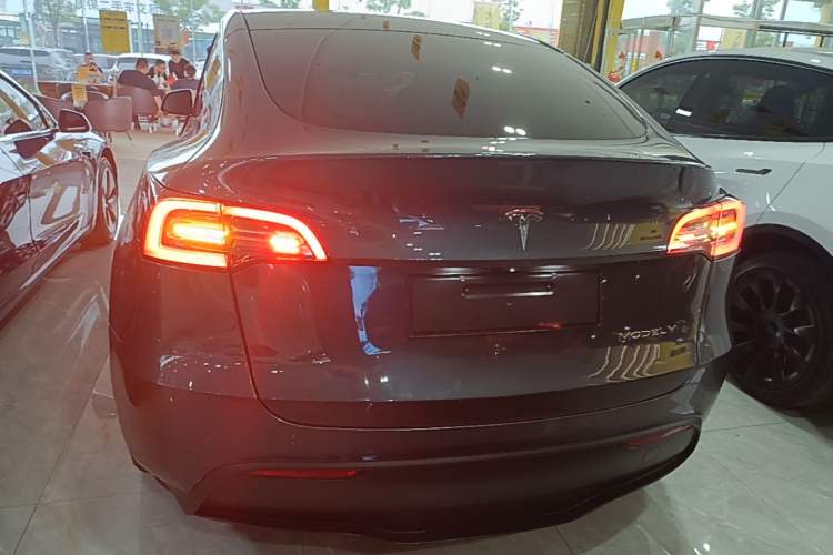 Used Tesla Model Y 2021 Long-Range All-Wheel-Drive Version Rear