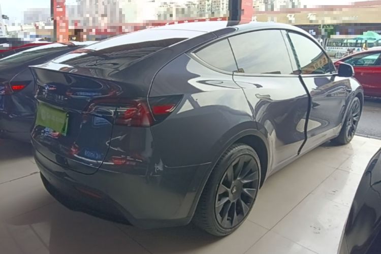 Used Tesla Model Y 2021 Long-Range All-Wheel-Drive Version Rear Right 45 Deg