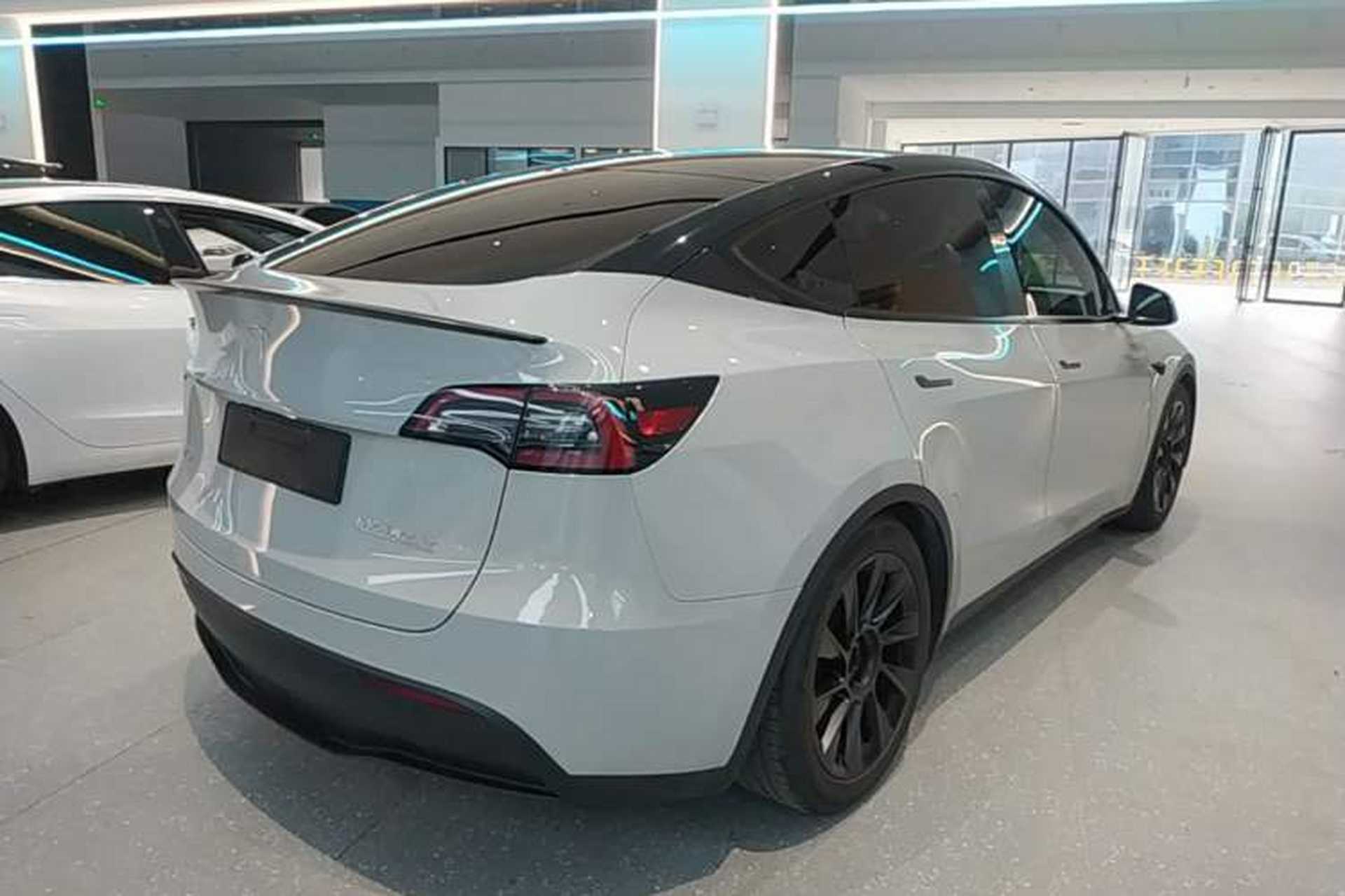 Used Tesla Model Y 2021 Performance High-Performance All-Wheel-Drive Version Rear Right 45 Deg