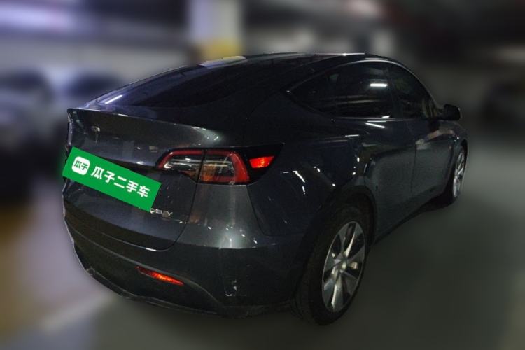 Used Tesla Model Y 2021 Long-Range All-Wheel-Drive Version Rear Right 45 Deg
