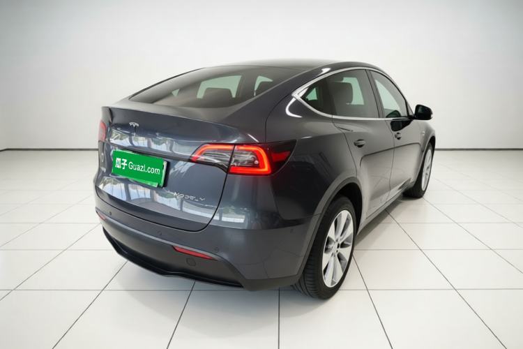 Used Tesla Model Y 2021 Long-Range All-Wheel-Drive Version Rear Right 45 Deg