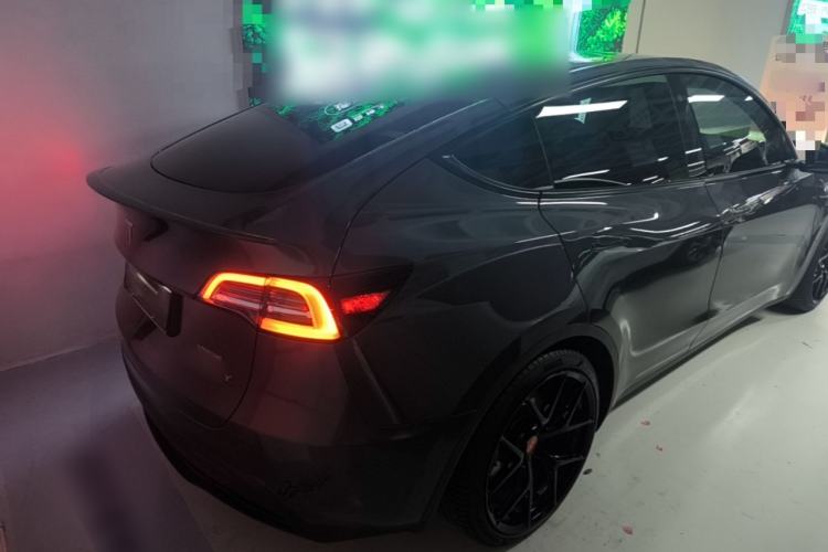 Used Tesla Model Y 2021 Performance High-Performance All-Wheel-Drive Version Rear Right 45 Deg