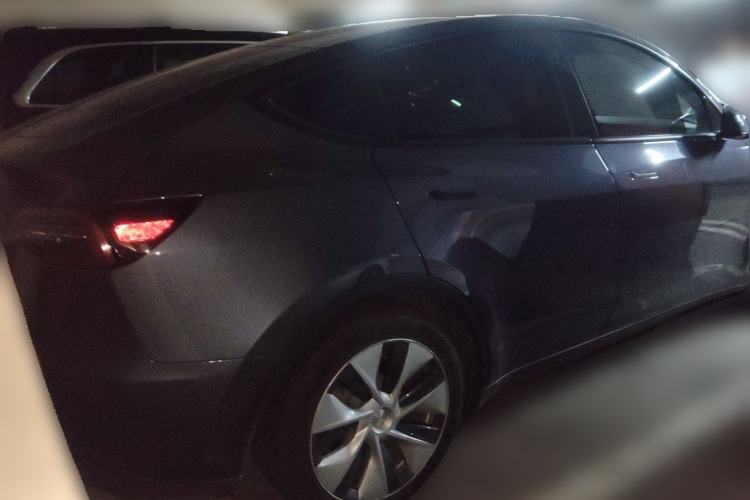 Used Tesla Model Y 2021 Standard Range Rear-Wheel Drive Version Rear Right 45 Deg