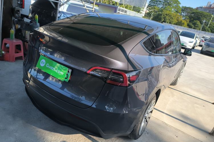 Used Tesla Model Y 2021 Long-Range All-Wheel-Drive Version Rear Right 45 Deg